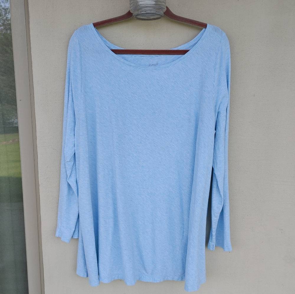 J. Jill Pima Cotton A-Line Tee (XL)